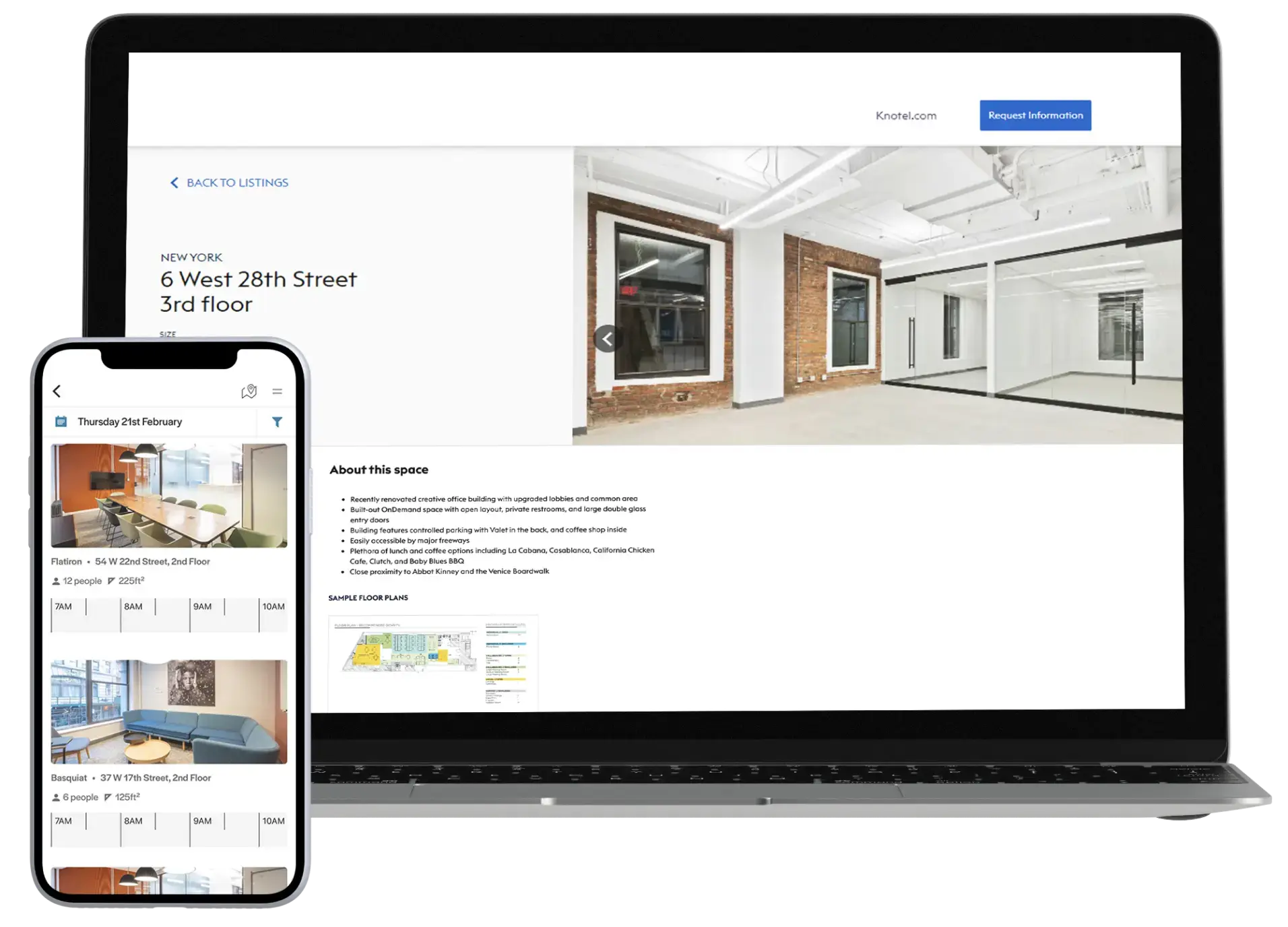 Web-based booking desk platform