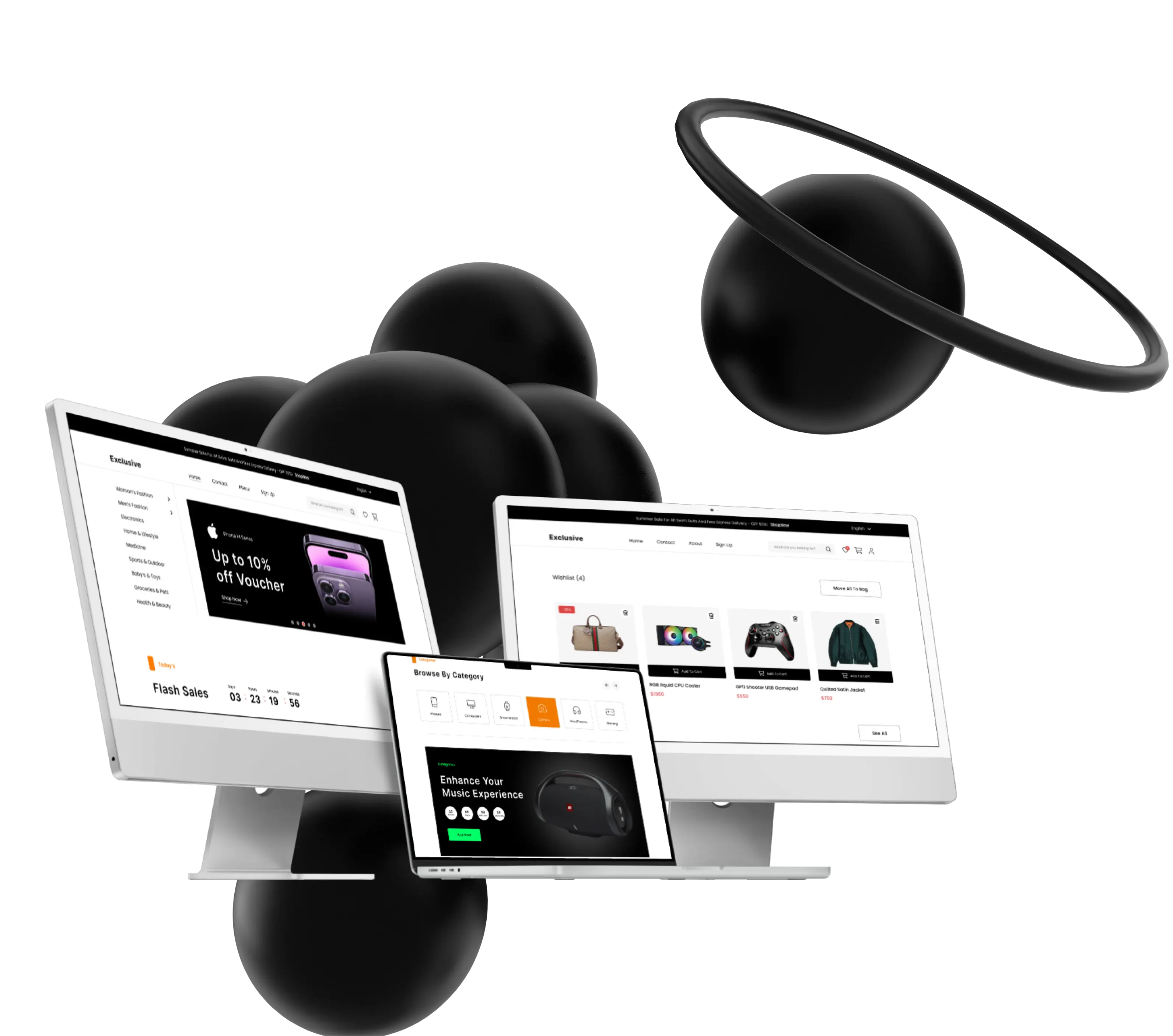 Building an E-Commerce Website for a Large Electronic Retailer