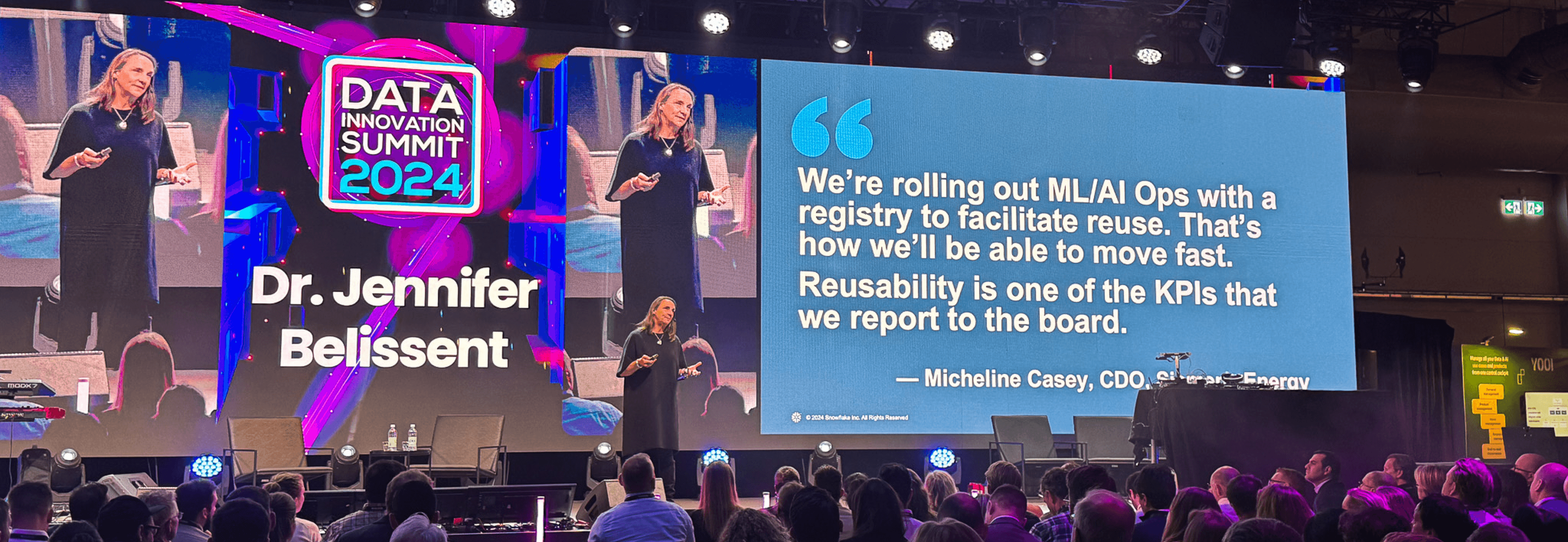 Data Innovation Summit stage Data Innovation Summit stage